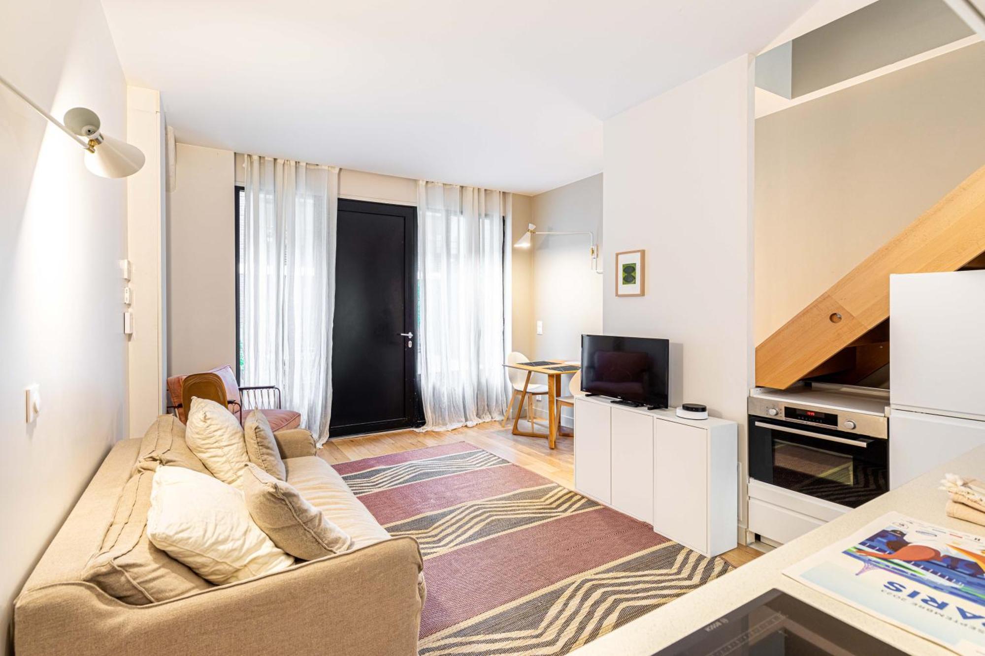 Quiet Apartment With Terrace&Ac-Le Marais/Bastille 巴黎 外观 照片