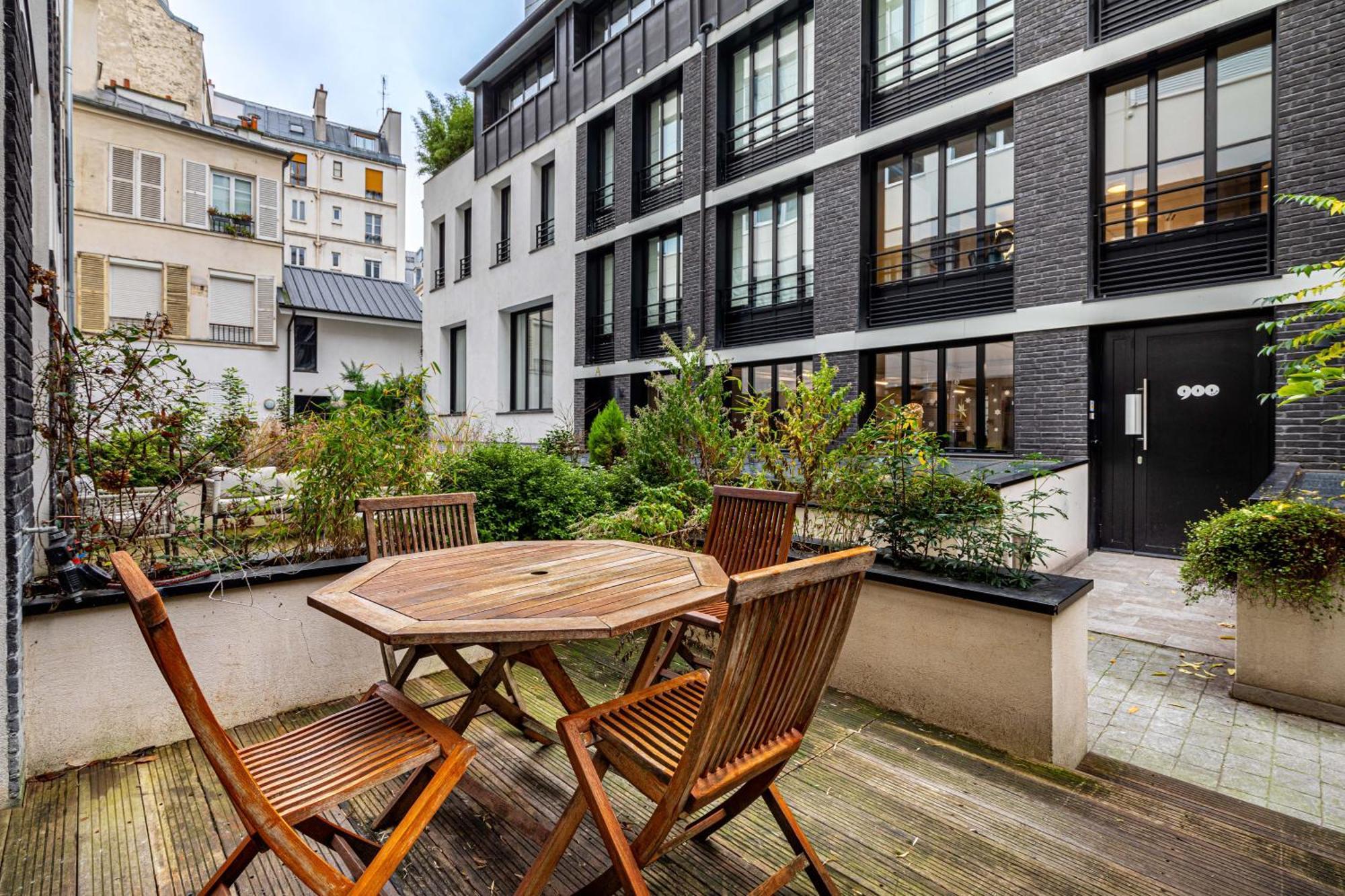 Quiet Apartment With Terrace&Ac-Le Marais/Bastille 巴黎 外观 照片